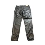 Lilly Pulitzer  Eagan High Rise Stretch Coated Denim Jeans‎ Size 14 Black Photo 5