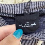 Urban Outfitters Out from under  size small grey blue raglan hoodie Photo 3