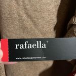 Rafaella  NWT Ruffle Front Open Cardigan Chestnut Heather Size Women’s Small‎ Photo 1