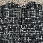 ZARA  Black and White Tweed Mini Dress Photo 8