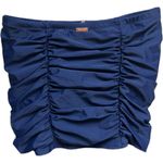Raisin's New Womens Curve Navy Caribe Solid Costa Skirt Swim Bottoms - Sz 16W 16 Photo 2