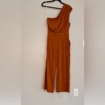 Free People  Avery One-Shoulder Jumpsuit size 6 Photo 12