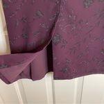 Pendleton  Dark Purple Floral Maxi Skirt Size 6 Petite vintage whimsigoth Photo 6