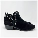 Circus by Sam Edelman Sam Edelman Black Suede Leather Studded RUBIN Ankle Boots Photo 2