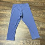 Lululemon Wunder Train High-Rise Crop 21" Water Drop Blue Leggings Pants Tight Photo 7