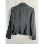 Rafaella Womans  Lined Blazer 10 Black 2 Button Front Close Photo 1