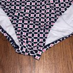 Tommy Hilfiger  Navy and Pink Floral Geometric Bikini Bottoms Photo 2