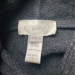 Diesel Vintage Y2K Tassel Pom Wool Hooded Babydoll Sweater Dark Gray Size Small Photo 10