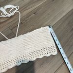 Urban Outfitters ‎ Crochet Bandeau tube Top cream size small Photo 7
