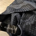 AllFenix Python Snake Print Cut Out Back Sports Bra | Grey/Black | Small Photo 6