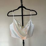 House Of CB  Marlene ivory draped satin corset top‎ NWOT size L Photo 2