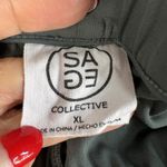 Sage  Collective XL Jogger Pants Green Pull On Drawstring Stretch Pockets Women’s Photo 5