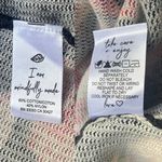 Nic+Zoe NWT  Sweater Flowering Tundra Turtleneck Black Multi Size Medium NEW Photo 9