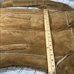 Gap Vintage  2002 Y2K Camel Cognac Tan Brown Sherpa lined jacket size XS Photo 10