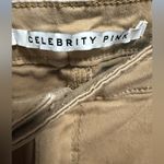 Celebrity Pink New  The Rider -short seem Women's Tan Skinny Jeans Photo 3