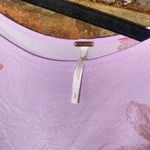 Free People Lavender Lilac Purple Floral Clear Skies Tunic Mini Dress Size Small Photo 7