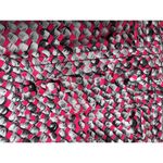 Walter Shirt Size 4 Pink Black Gray Silk Short Sleeve Pleated Corpcore Classic‎ Photo 7