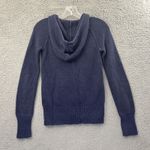 Aeropostale Y2K  Hooded Full Zip Cable Knit Cardigan Sweater Preppy Women Small Photo 1
