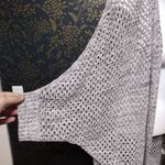 Rebecca Taylor  Black And White Crochet Open Knit sweater Photo 1