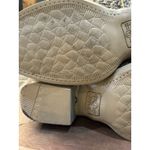 Circle G  Booties Size 5 Western Cut Outs Ankle Distressed‎ Black Cowgirl Rodeo Photo 9