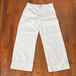 Madewell ‎ Petite Low-Slung Baggy Jeans Pure White size 26p NWT Photo 2
