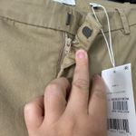 Vince Italian Stretch-Cotton Chino Short, Khaki, 8 Photo 1