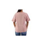 C & C California Lasso Bow Girlfriend TShirt Women L Cottagecore Coquette Pink Size L Photo 1