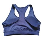 FILA  Sports Bra High Impact Blue Running Women Medium Logo Gym Crossfit Athlete Photo 1