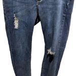 Soho  by New York & Co High distressed waist leggings size 8 Photo 1