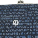 Lululemon  Deep Breath Crop Leggings Women’s Size Small Teal Shatter Weave Photo 8