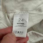 MOTHER Denim Shorts White Size 24 Photo 2