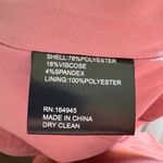 Toccin Amanda Belted Blazer Dress Mini Wrap Dusty Rose Pink size 4 Corpcore Photo 5