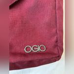 OGIO Maroon Shoulder Bag with Button Accents Red Photo 3