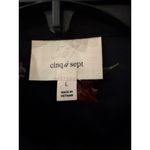 Cinq à Sept  Tumbling Carnations Black Floral Blouse - L Photo 3