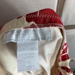 Hibiscus floral silk Y2k skirt Red Size 4 Photo 5