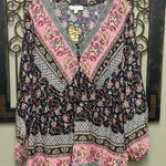 Suzanne Betro  weekender boho floral print top Photo 0
