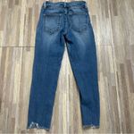 Just Black Women's Distressed Blue Skinny Jeans Size 25" Photo 8