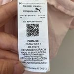 Puma Sz XL Peach Classic Tee Shirt Cropped Top Loose Fit Stretch Photo 5