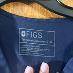 FIGS Scrub Top- Navy Photo 1