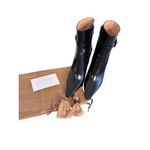 Gianvito Rossi NIB Linsay 95 Bootie in Black Leather Size 40 Photo 1