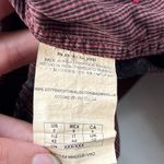 Guess  Y2K Grunge Womens Shirt Sz L Red Studs Glass Snap Country Plaid  Rodeo Photo 10