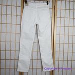Madewell NEW Stovepipe Jeans in Pure White, 24 Photo 10