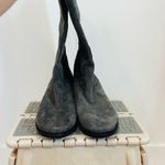 B Makowsky  Tall Gray Suede Riding Boots LeAnn Womens 8.5 Western Photo 3