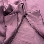 Vera Wang WHITE Bridesmaid Dress Women's Size 2 Formal Gown Plum V-Neck Halter Photo 14