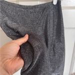 Reformation NWT  Gray shimmer sparkle mini skirt size medium Photo 5