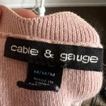 LA Hearts Pink Knit Scallop Tank Top, Soft Girl, Coquette, Balletcore, Cottagecore, Medium Photo 3