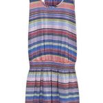 Mossimo Supply Co . Colorful Striped Tank Top Dress Photo 0