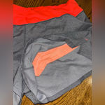 The North Face  Women Large Running Shorts Flash Dry XD Shorts Grey Orange Color Photo 3