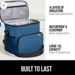Gorilla grip insulated lunch bag Blue Photo 1