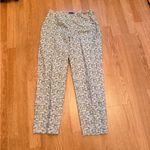 Piazza Sempione  Geometric Blue and Cream pants Photo 3